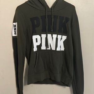 Green PINK hoodie
